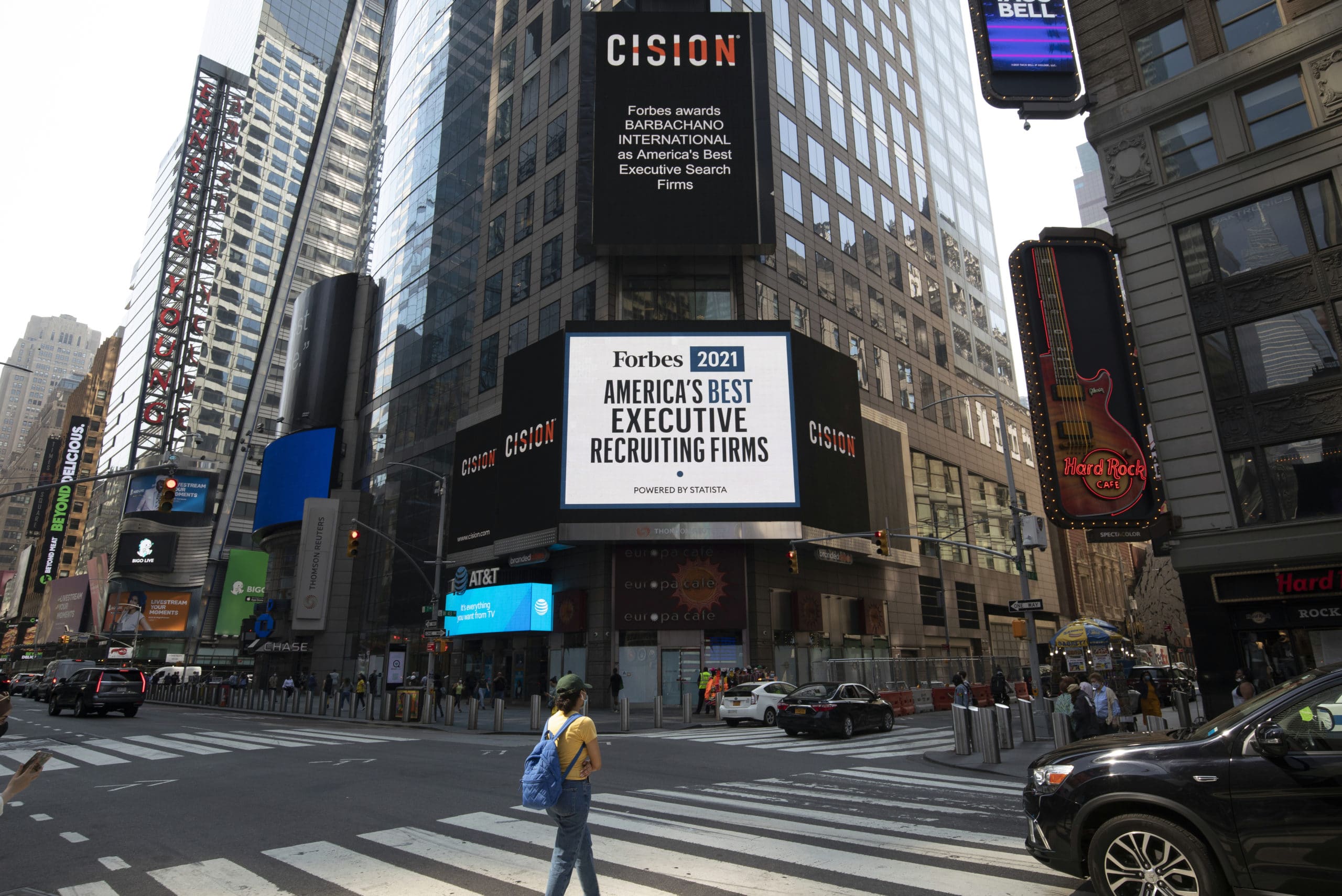 Barbachano at Time Square | Executive Recruiting
