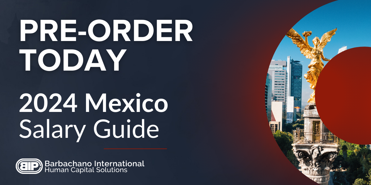PreOrder Our 2024 Mexico Salary Guide Barbachano International